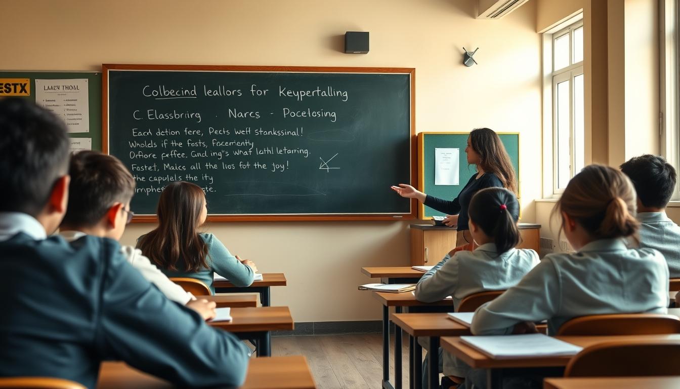 Student developing practical and academic skills